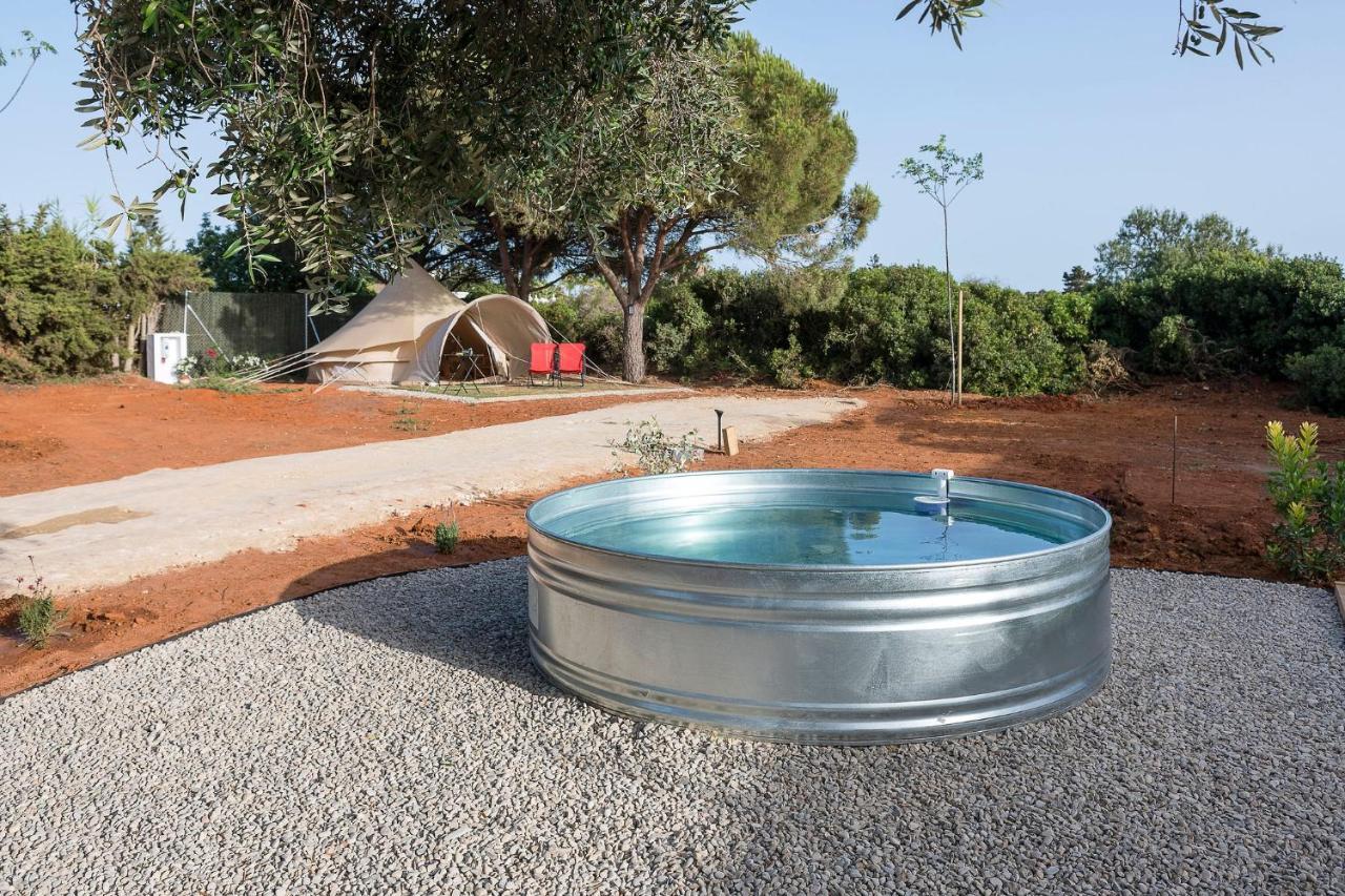 Glamping La Mimosa Conil Hotel โกนิล เด ลาฟรอนเตรา ภายนอก รูปภาพ