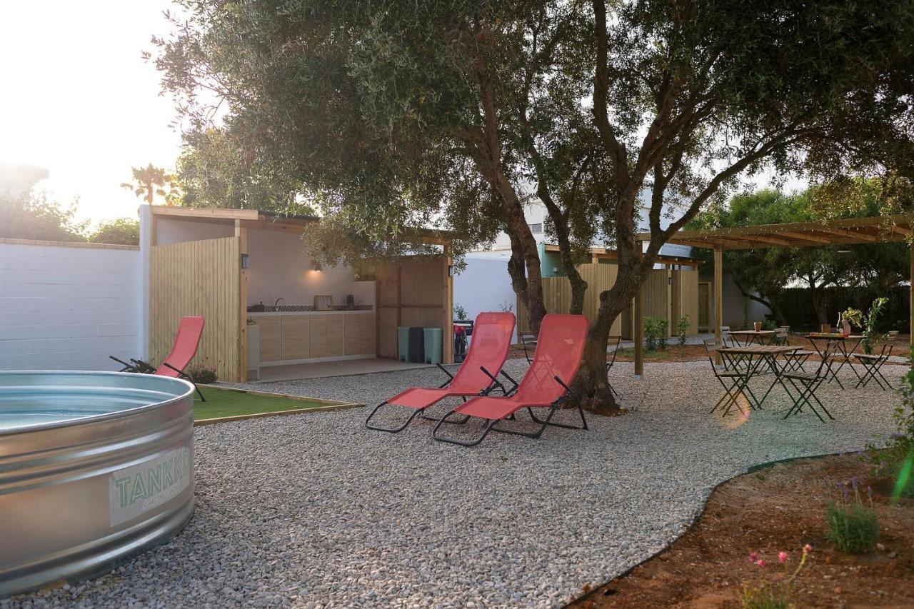 Glamping La Mimosa Conil Hotel โกนิล เด ลาฟรอนเตรา ภายนอก รูปภาพ